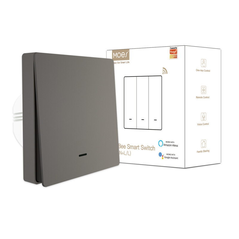 Universal Remote Smart Home - MOES Tuya ZigBee Smart Button Wandschalter