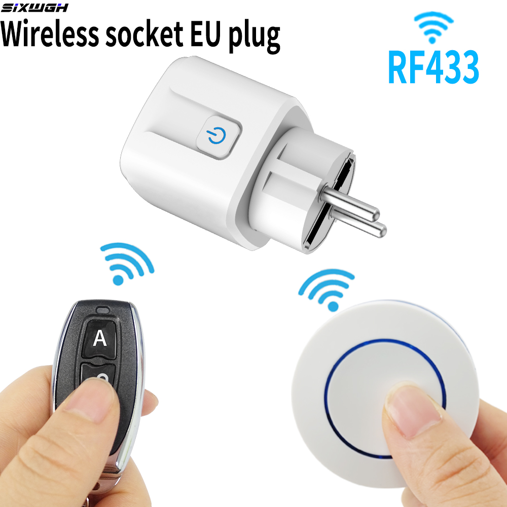 Universal Remote Smart Home - Kabellose Steckdose RF433 Smart Home Fernbedienungssteckdose