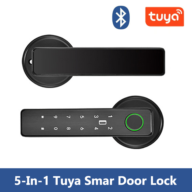 Smart Home Door Lock - Tuya Smart Türschloss Fingerprint Schlösser Fernbedienung