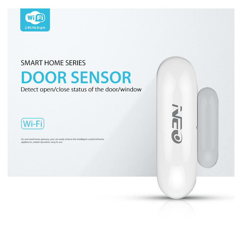 Wireless Door Sensor - Tuya WiFi Tür- und Fenstersensor, intelligenter