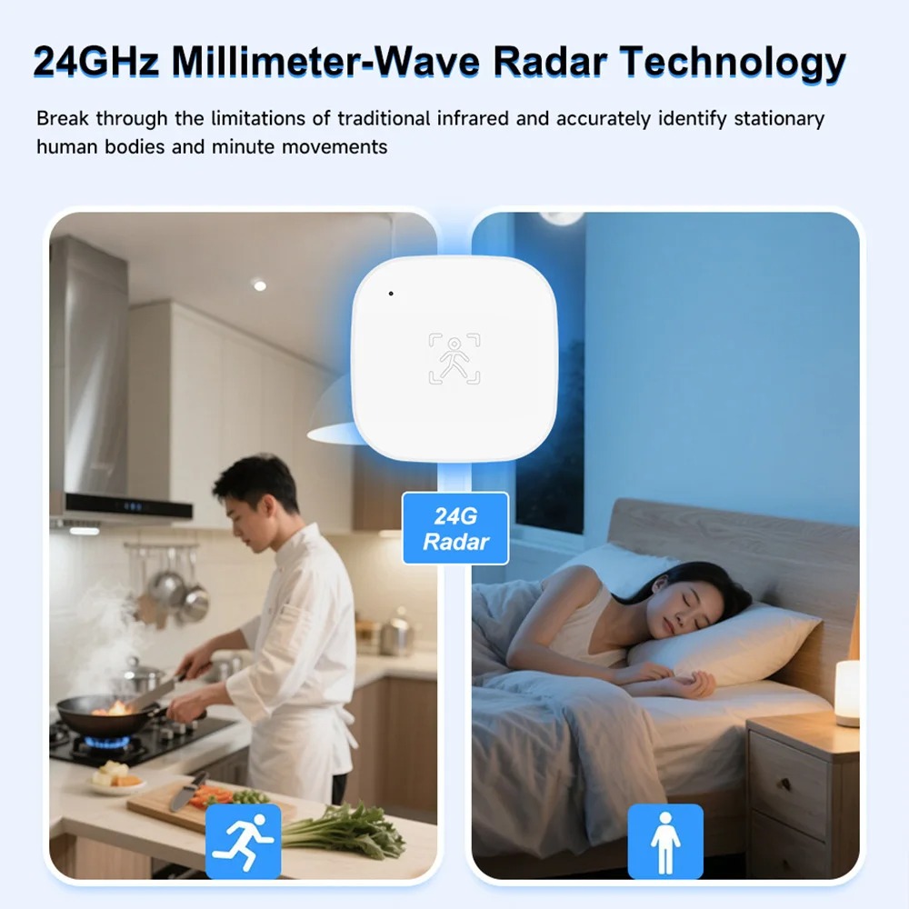 Tuya Zigbee 24G MmWave Radar A – Smart Home Wiser Bewertung und Preis