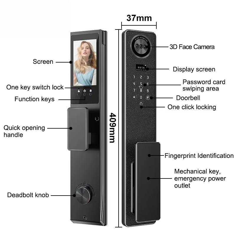 Tuya WiFi Smart Door Lock, bio – Smart Home Door Lock Bewertung und Preis