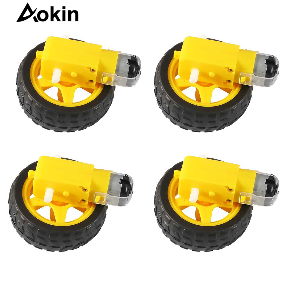 4Pcs DC Elektrische Motor + Ku – Smart Home Yellow Bewertung und Preis
