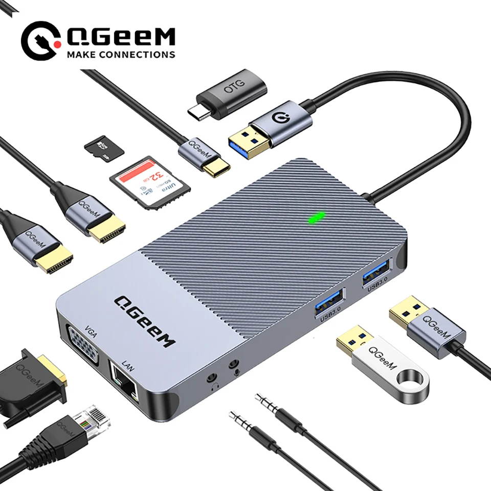 QGeeM USB 3.0 Dockingstation,  – Smart Home Hub 2 Bewertung und Preis