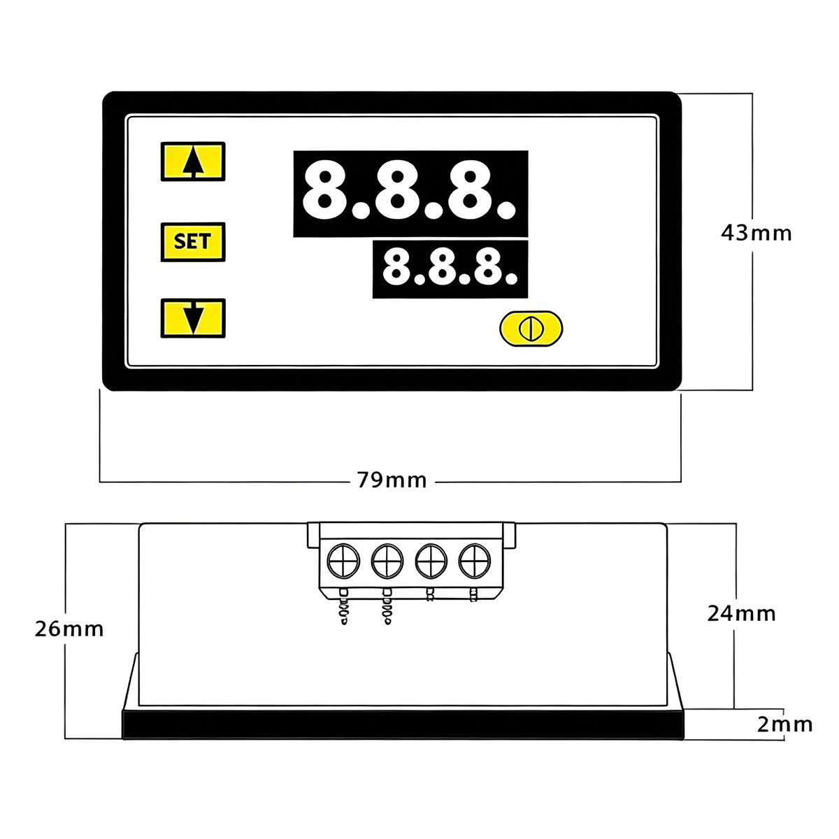 W3230 Digitaler Temperaturregl – Temperature Sensor Bewertung und Preis