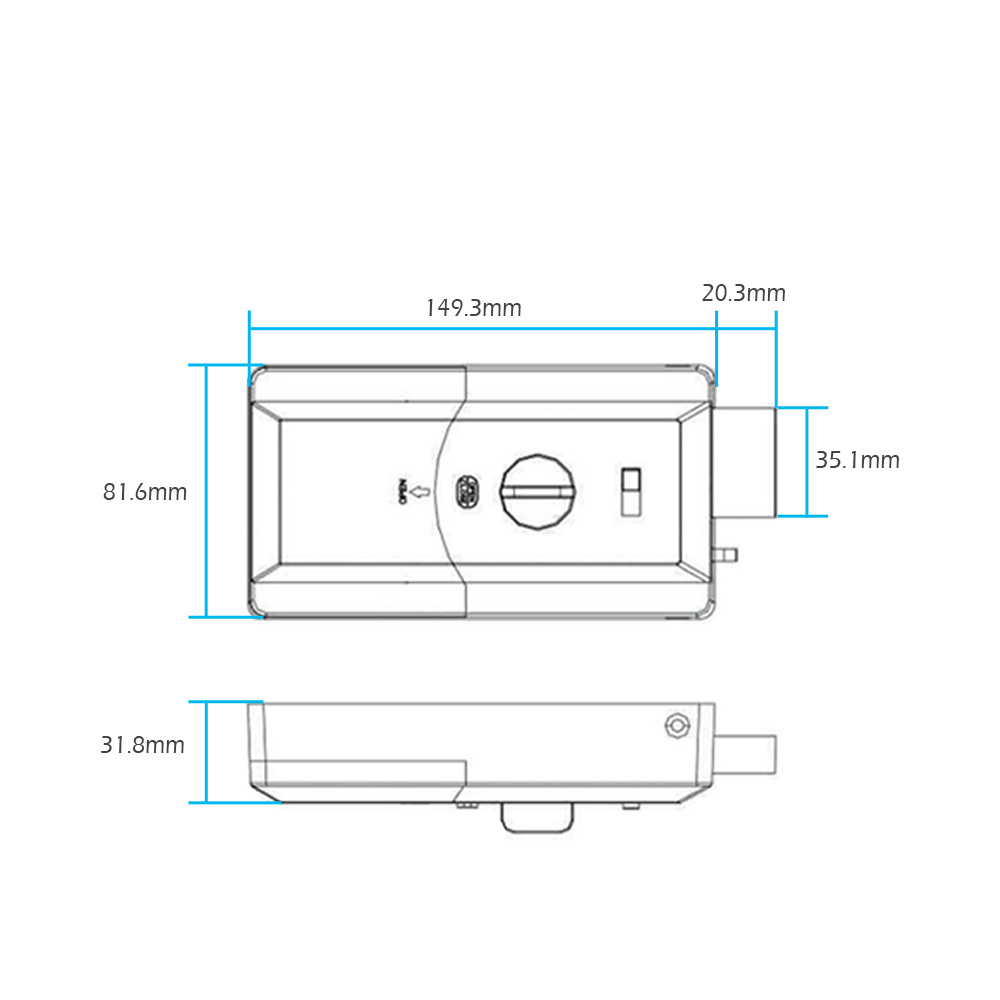 Wasserdichte intelligente Türf – Smart Home Door Lock Bewertung und Preis