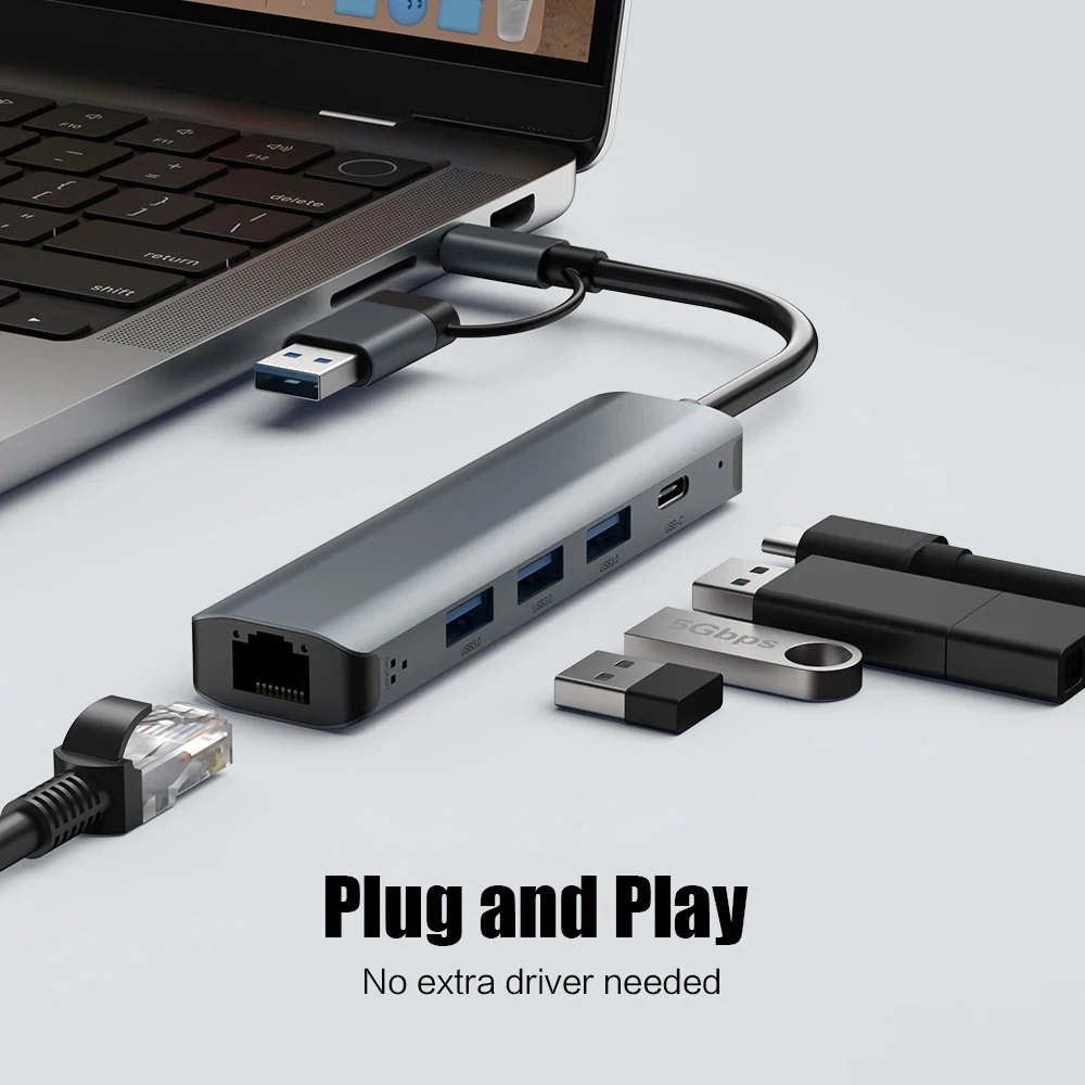 5-in-2 USB-C-HUB mit Gigabit-E – Smart Home Hub 2 Bewertung und Preis